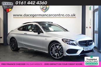 Mercedes C Class 3.0 C43 V6 AMG (Premium) Coupe 2dr Petrol G-Tronic+ 4MATIC Euro 