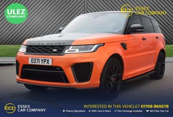 Land Rover Range Rover Sport 5.0 P575 V8 GPF SVR SUV 5dr Petrol Auto 4WD Euro 6 (s/s) (575 ps