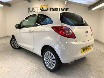 FORD KA 1.2 Zetec Hatchback 3dr Petrol Manual Euro 6 (s/s) (69 ps)