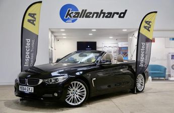 BMW 420 2.0 420d Luxury Convertible 2dr Diesel Auto Euro 6 (s/s) (184 ps