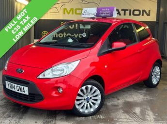 Ford Ka 1.2 Zetec Hatchback 3dr Petrol Manual Euro 6 (s/s) (69 ps)