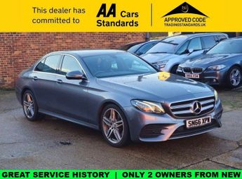 Mercedes E Class 2.0 E220d AMG Line Saloon 4dr Diesel G-Tronic+ Euro 6 (s/s) (194