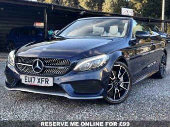 Mercedes C Class C43 3.0 V6 AMG [Premium Plus] 4MATIC Convertible 2dr - £4k