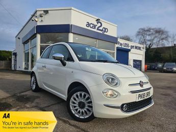 Fiat 500 1.2 ECO Lounge Convertible 2dr Petrol Manual Euro 6 (s/s) (69 bh