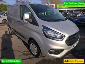 Ford Transit 2.0 300 ECOBLUE TREND IN SILVER WITH 47,728 MILES AND A SERVICE 