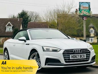 Audi A5 2.0 TDI S line Convertible 2dr Diesel S Tronic Euro 6 (s/s) (190