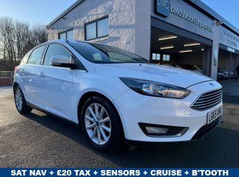 Ford Focus 1.0T EcoBoost Titanium Hatchback 5dr Petrol Manual Euro 6 (s/s) 