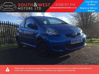 Toyota AYGO 1.0 VVT-i Blue Hatchback 3dr Petrol Manual Euro 4 (67 bhp)