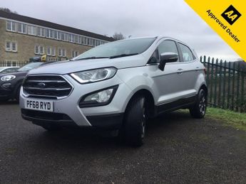 FORD ECOSPORT 1.0T EcoBoost GPF Zetec SUV 5dr Petrol Manual Euro 6 (s/s) (125 