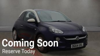 Vauxhall ADAM 1.4 16v GLAM Hatchback 3dr Petrol Manual Euro 5 (87 ps)