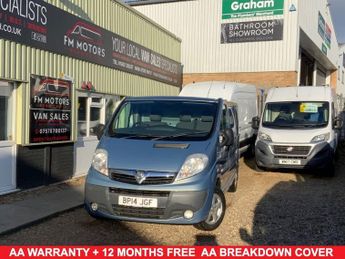 Vauxhall Vivaro 2.0 CDTi Sportive Panel Van 5 Doors Diesel Manual FWD L1 (202 g/