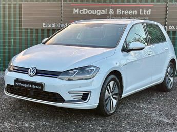 Volkswagen Golf 35.8kWh e-Golf Hatchback 5dr Electric Auto (136 ps)