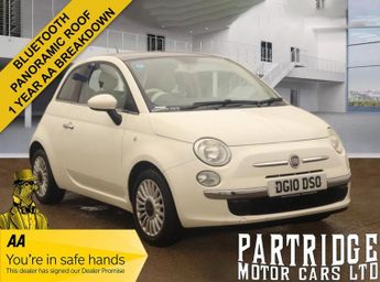 Fiat 500 1.2 Lounge Hatchback 3dr Petrol Manual Euro 5 (s/s) (69 bhp)