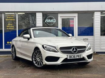 Mercedes C Class 2.0 C300 AMG Line (Premium Plus) Cabriolet 2dr Petrol G-Tronic+ 