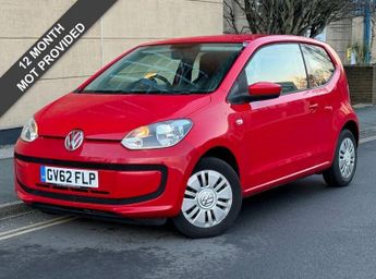 Volkswagen Up 1.0 Move up! Hatchback 3dr Petrol Manual Euro 5 (60 ps)