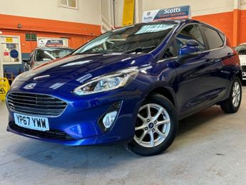 Ford Fiesta 1.1 Ti-VCT Zetec Hatchback 5 Door Petrol Manual Blue Euro 6 