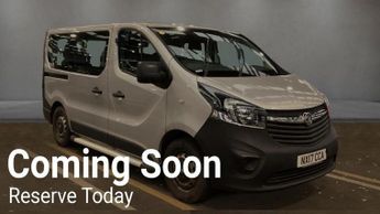 Vauxhall Vivaro 1.6 CDTi 2900 ecoFLEX COMBI 7 SEAT WITH RAMP NO VAT  Euro 6 (s/s