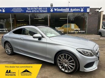 Mercedes C Class 2.0 C300 AMG Line (Premium) Coupe 2dr Petrol G-Tronic+ Euro 6 (s