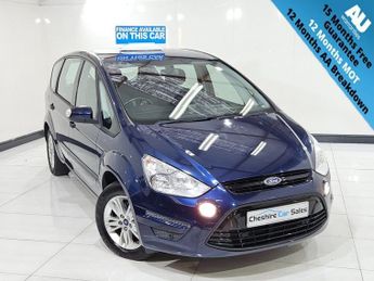 Ford S-Max 1.6 TDCi Zetec MPV 5dr Diesel Manual Euro 5 (s/s) (115 ps)