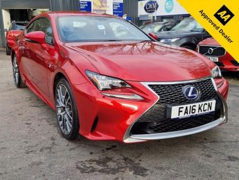 Lexus RC 2.5 300h F Sport Coupe 2dr Petrol Hybrid CVT Euro 6 (s/s) (223 p