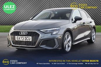 Audi A3 1.0 TFSI 30 S line Sportback 5dr Petrol S Tronic Euro 6 (s/s) (1