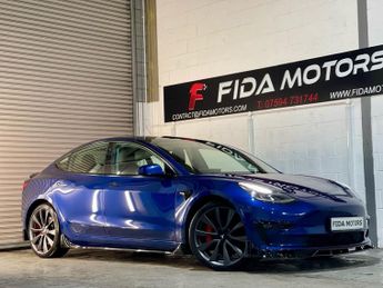 Tesla Model 3 (Dual Motor) Performance Saloon 4dr Electric Auto 4WDE (Performa