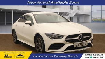 Mercedes CLA 1.3 1.3 CLA250e 15.6kWh AMG Line (Premium) Coupe 4dr Petrol Plug