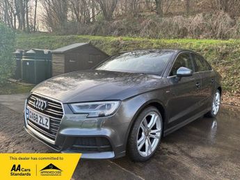 Audi A3 2.0 TDI 35 S line Saloon 4dr Diesel Manual Euro 6 (s/s) (150 ps)