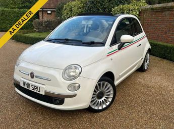 Fiat 500 1.2 Lounge Convertible 2dr Petrol Manual Euro 5 (69 bhp)