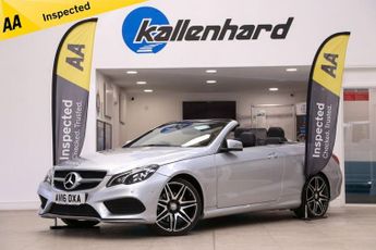 Mercedes E Class 2.0 E200 AMG Line (Premium) Cabriolet 2dr Petrol G-Tronic+ Euro 