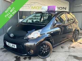 Toyota AYGO 1.0 VVT-i Move Hatchback 5dr Petrol MultiMode Euro 5 (68 ps)