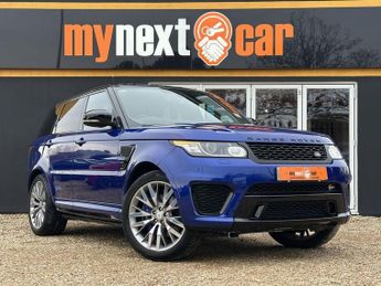 Land Rover Range Rover Sport 5.0 V8 SVR SUV 5dr Petrol Auto 4WD Euro 5 (s/s) (550 ps)