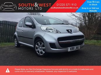 Peugeot 107 1.0 12V Urban Hatchback 5dr Petrol Manual Euro 5 (68 ps)