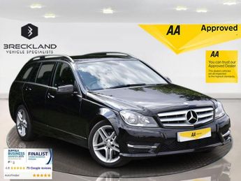 Mercedes C Class 2.1 C220 CDI BLUEEFFICIENCY AMG SPORT 5d 168 BHP