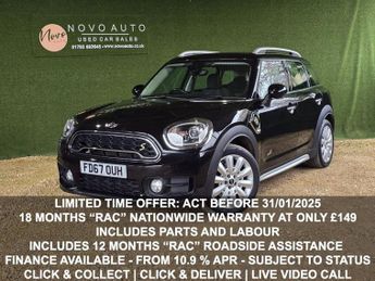 MINI Countryman 1.5 7.6kWh Cooper SE SUV 5dr Petrol Plug-in Hybrid Auto ALL4 Eur