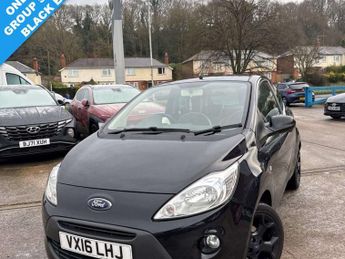 Ford Ka 1.2 Zetec Black Edition Hatchback 3dr Petrol Manual Euro 6 (s/s)