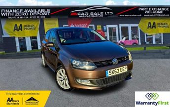 Volkswagen Polo 1.4 Match Edition Hatchback 5dr Petrol DSG Euro 5 (85 ps)