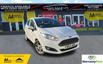 Ford Fiesta 1.0T EcoBoost Zetec Hatchback 5dr Petrol Manual Euro 5 (s/s) (10