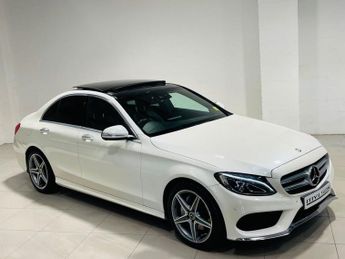 Mercedes C Class 2.1 C220 BlueTEC AMG Line (Premium) Saloon 4dr Diesel G-Tronic+ 