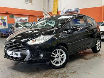 Ford Fiesta 1.25 Zetec Hatchback 3 Door Petrol Manual Black Euro 6 