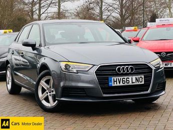 Audi A3 1.6 TDI SE Sportback 5dr Diesel S Tronic Euro 6 (s/s) (110 ps)