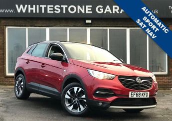 Vauxhall Grandland 1.2 Turbo GPF Sport Nav SUV 5dr Petrol Auto Euro 6 (s/s) (130 ps