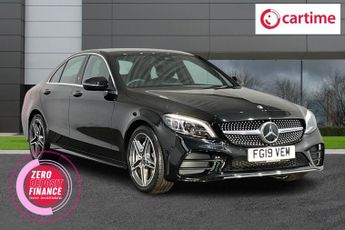 Mercedes C Class 1.5 C200 MHEV EQ Boost AMG Line (Premium) Saloon 4dr Petrol G-Tr