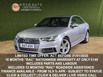 Audi A4 2.0 TDI ultra Sport Saloon 4dr Diesel Manual Euro 6 (s/s) (150 p