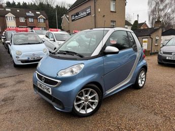 Smart ForTwo 1.0 MHD Passion Cabriolet 2dr Petrol SoftTouch Euro 5 (s/s) (71 