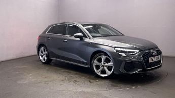 Audi A3 1.5 TFSI 35 S line Sportback 5dr Petrol Manual Euro 6 (s/s) (150