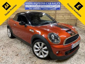 MINI Coupe 1.6 Cooper S Coupe 2dr Petrol Auto Euro 5 (184 ps)