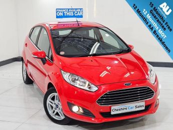 Ford Fiesta 1.0T EcoBoost Zetec Hatchback 5dr Petrol Manual Euro 5 (s/s) (10