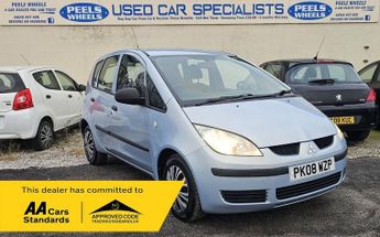 Mitsubishi Colt 1.1 CZ1 Hatchback 5dr Petrol Manual (130 g/km, 74 bhp)