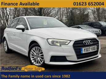 Audi A3 1.6 TDI SE Technik Sportback 5dr Diesel Manual Euro 6 (s/s) (110